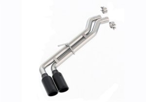 Ford Ranger Performance Exhaust - Dual Side Exit - Ford Racing - Cat Back - Black Chrome - `19-`23